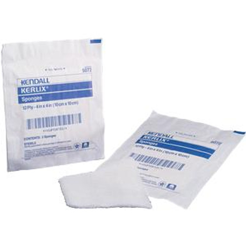 5072 Kendall Curity Sterile Gauze Sponges 12 ply, 2s, 4x4