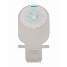 10461 Coloplast SenSura® Mio One-Piece Drainable Pouch, Midi, Wide Outlet, EasiClose™ Neutral Gray with Clear Inspection Window, 3/8" to 1-3/4" Stoma, (10 per box)