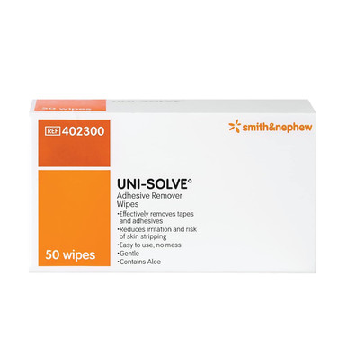 Uni-Solve Adhesive Remover Wipes [402300] 50 Ct, 4 pack, 200 count - Kroger