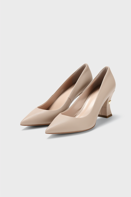 Zephyra Pointed Toe Block Heels