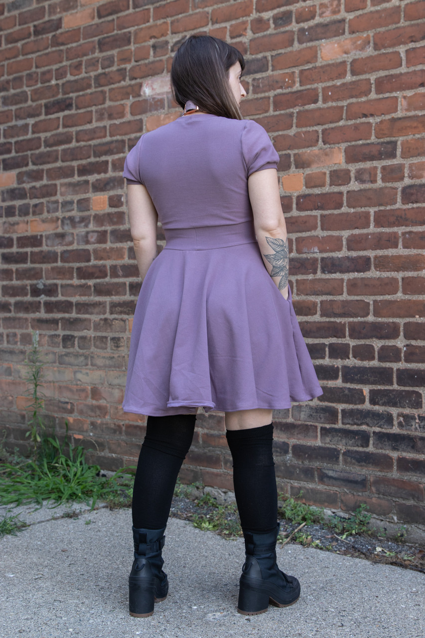 レディースウェア Theredthread S oval pleats dress Flounced Pleated Dress – Ashley Stewart