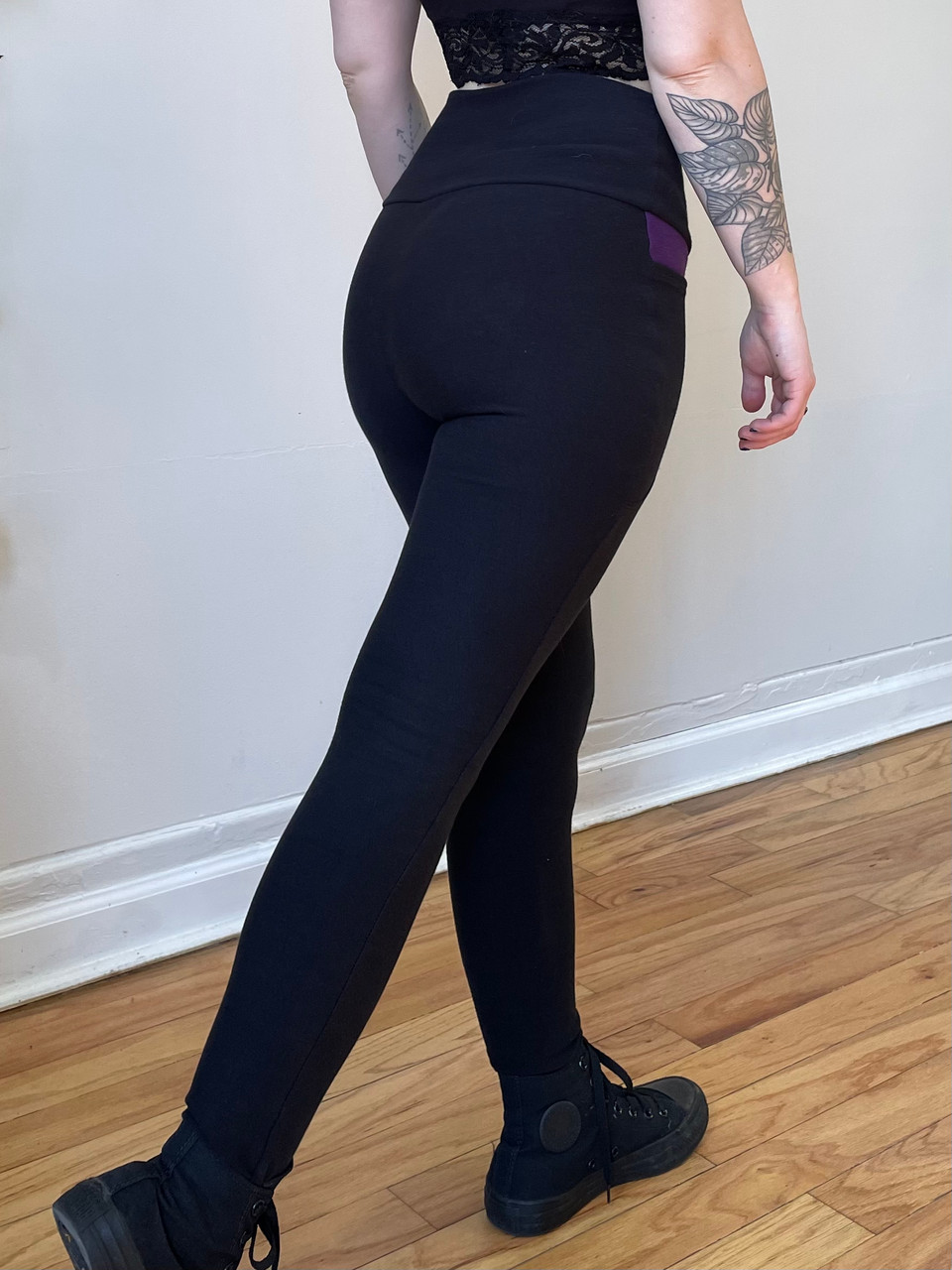 Leggings for Women Yoga Pants for Women Leggings Women Workout Leggings No  Front Seam Leggings High Waist Yoga Pants with Pockets XXL B :  Amazon.co.uk: Fashion