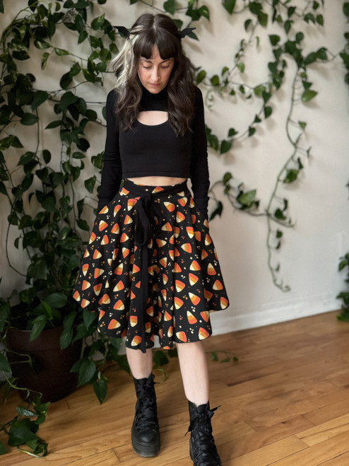 XS/S Candy Corn Pocket Skirt [READY TO SHIP]