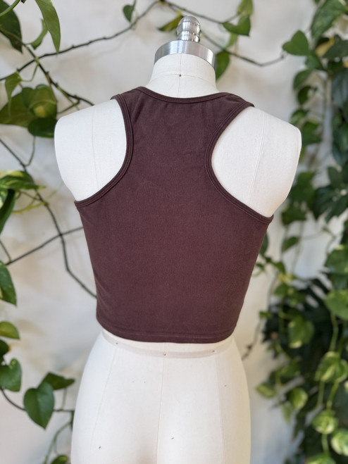 Small Crop Racerback Tank [READY TO SHIP]