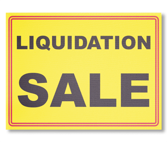 Going Out of Business Window Banners