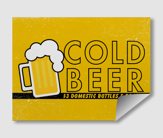 Food Concession Stand Custom Banners & Signs