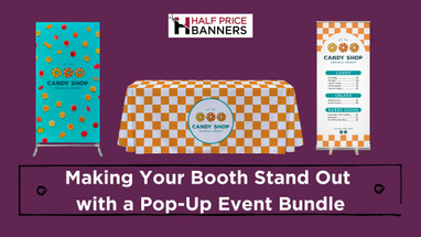 Making Your Booth Stand Out with a Pop-Up Event Bundle