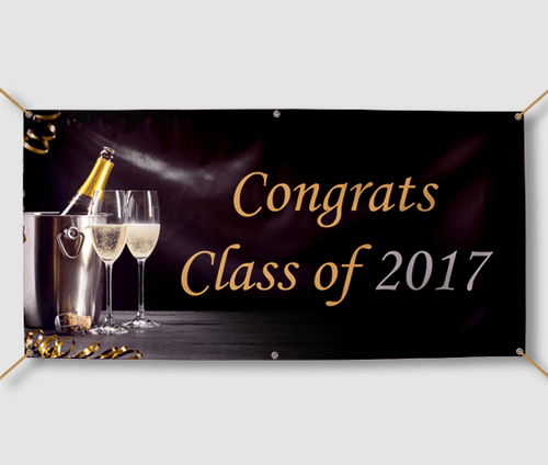 Custom Vinyl Banner Multiple Sizes Congrats Graduation Personalized Name Senior 2020 Quarantine Holidays and Occasions Outdoor Weatherproof Yard Signs 4 Grommets 24x36Inches 