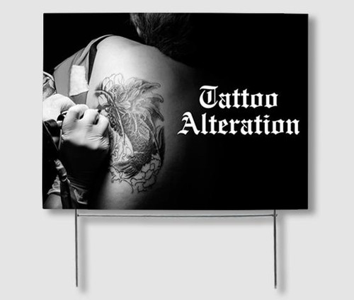 Tattoo Yard Signs