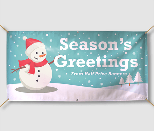 Custom Christmas & Holiday Banners