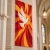 Custom Church Tapestry Banner with Dove Design for Sanctuary Wall Display