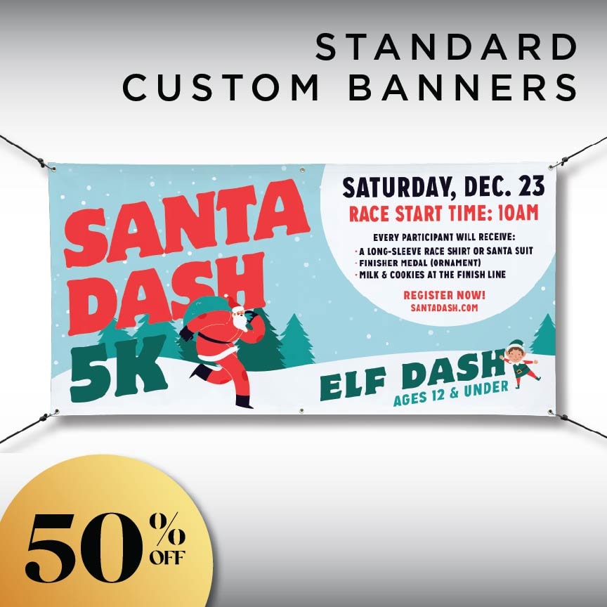 Design your own fully custom banner this Black Friday, perfect for young professionals and volunteers at churches or NGOs