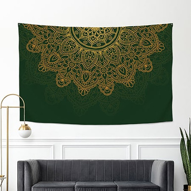 Large Custom Canvas Banner, Personalized Modern Home Decor Canvas Flag,  Minimalist Wall Art, Boho Bedroom Decor, Rectangle Tapestry Flag Art 