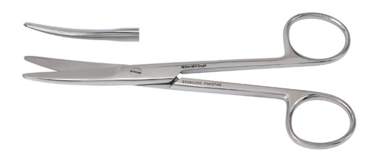 World Precision Instrument Mayo Scissors, 17 cm, Curved, Quantity: Each
