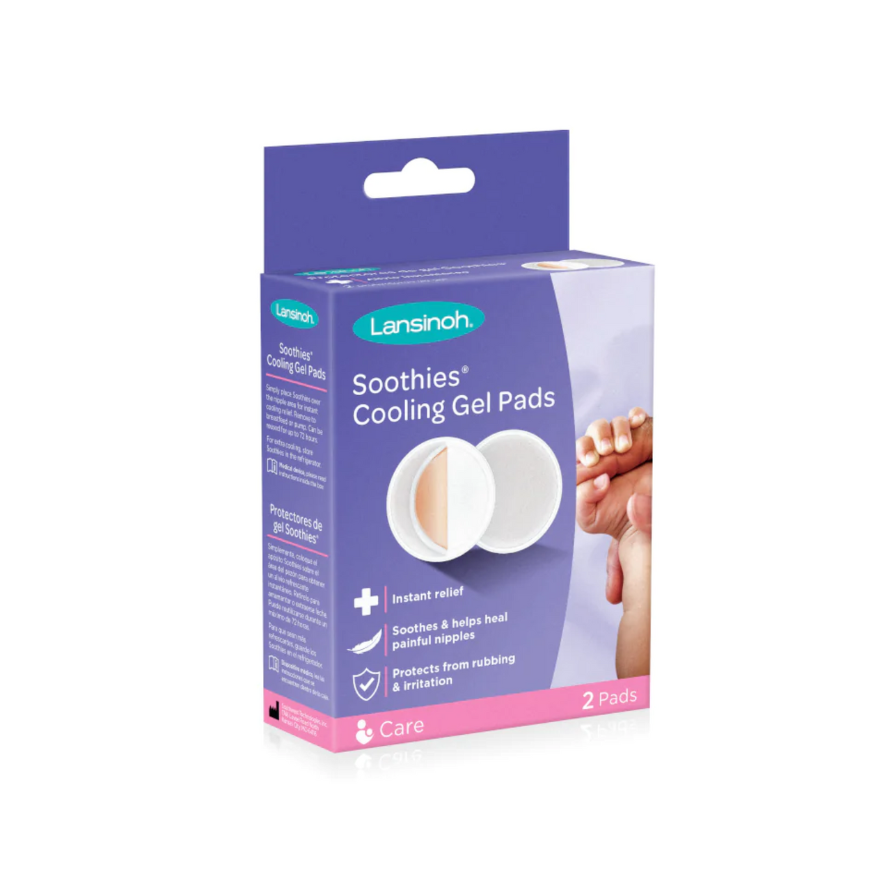 Lansinoh Soothies Gel Pads for Breastfeeding 2 Count