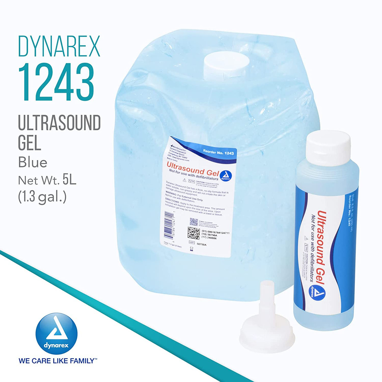 Gel Ultrasonido 5Lt - HM Medical
