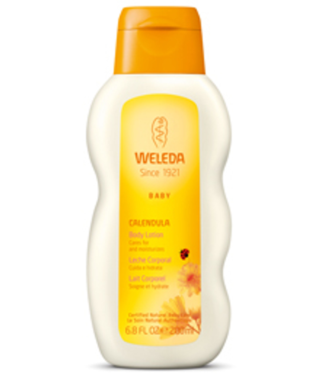 Weleda Mama and Baby Essentials 3-Piece Set, Baby Calendula 2-in-1 Shampoo  and Body Wash, Baby Calendula Comforting Body Lotion, Skin Food