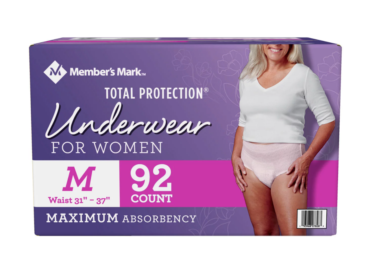 Bag of Disposable Postpartum Underwear