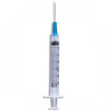3cc Syringe with needle - 21G x 1.5"