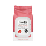 The Honey Pot Company Bergamot Rose Wipes 30/count