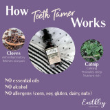 Teeth Tamer - Natural Teething Relief by Earthley, 2oz. 