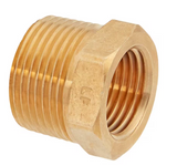 Shower Pipe to Water Hose Brass Adapter for water birth