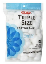 Triple Size Cotton Balls