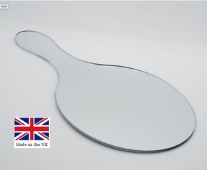 Smooth Oval Acrylic Water Birth Mirror