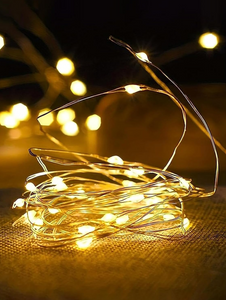 Warm White LED Fairy String Lights Warm White LED Fairy String Lights