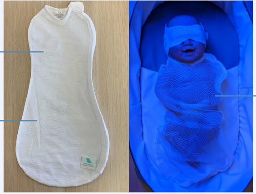 Sparrow-Swaddle™ for bili·hut ™ Jaundice LED Phototherapy