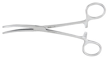 2 Pcs Hemostat Pean Rochester Straight Curved Forceps 12