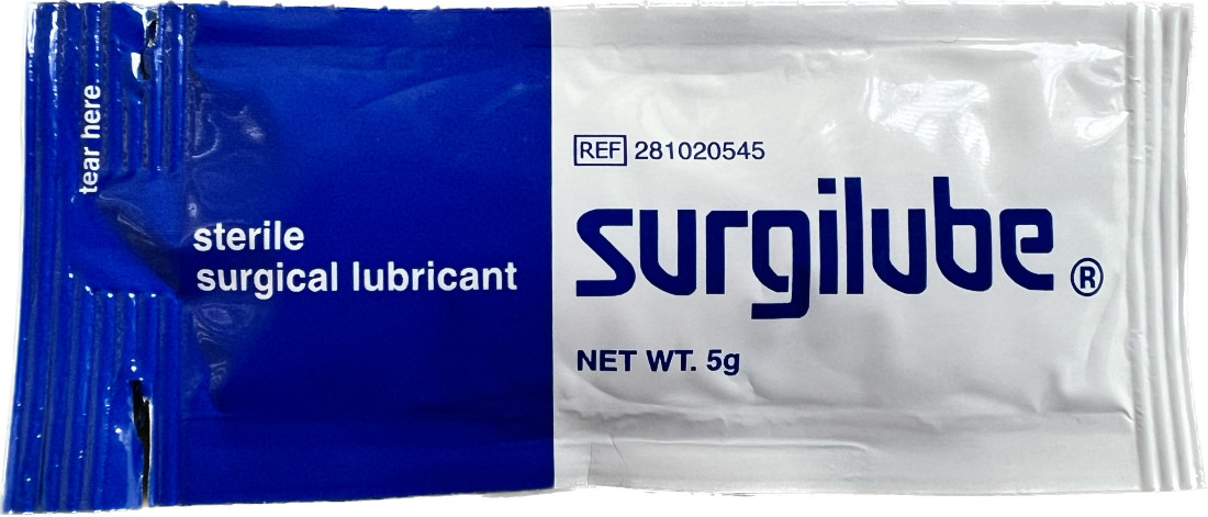 Surgilube Lubrication Jelly, 5 gram packet | In His Hands