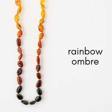 Genuine Baltic Amber Teething Necklace by Careha + Co.