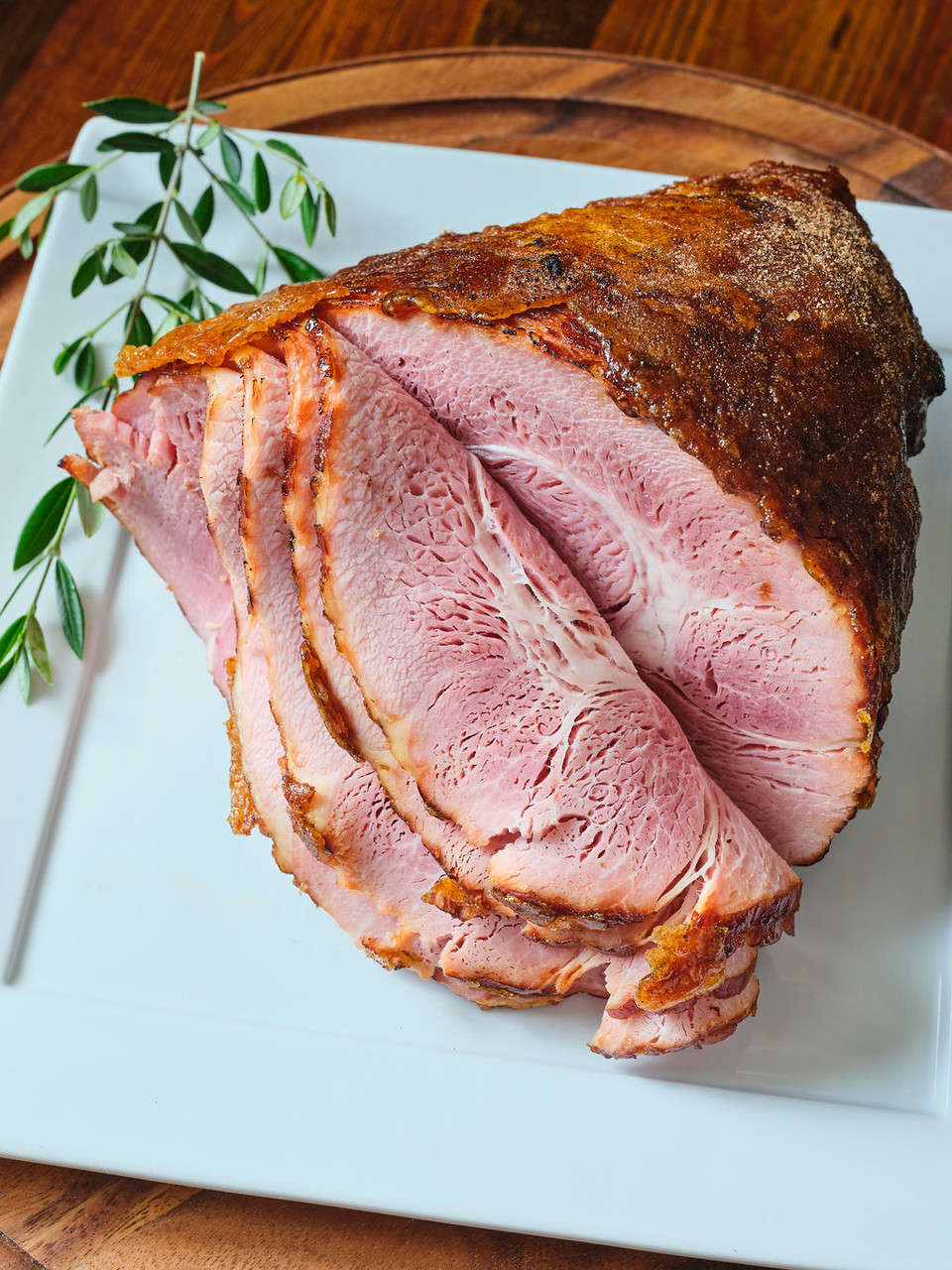 Holiday Ham - Half Smoked Spiral Sliced Ham (8-9lbs)