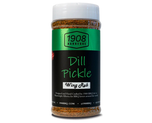 1908 BBQ Dill Pickle Wing Rub 275g (12)