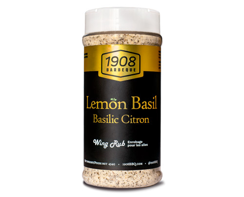1908 BBQ Lemon Basil Rub 325g (12)