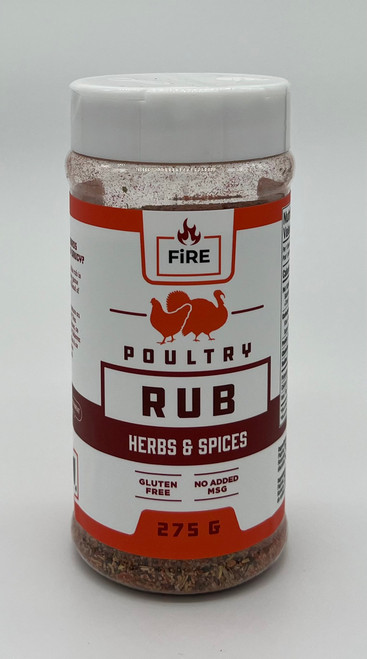 FiRE BBQ Poultry Rub 275g (12)