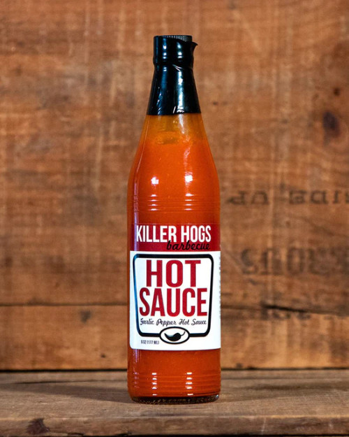 Killer Hogs Garlic Pepper Hot Sauce 6oz. (24)