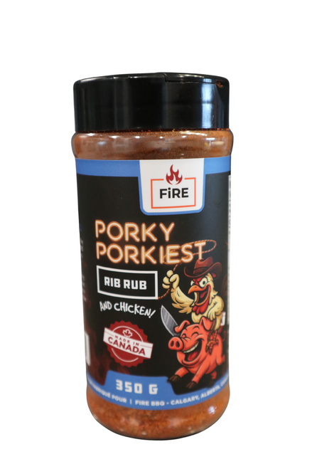 FiRE BBQ Porky Porkiest Rib Rub(6)