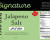 1908 BBQ Jalapeno Salt 325g (12)