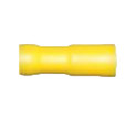 Yellow Fully Insulated Female Spade Disconnect Terminals (Pack of 100) LONG