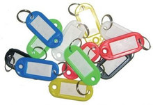 Pack of Key Fobs (12 assorted colours) (Pack of 1)