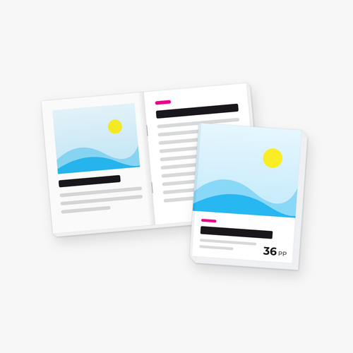 36-page presentation booklet