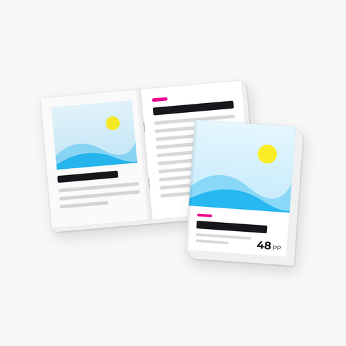 48-page presentation booklet