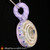 Pinwheel Spiral with Floating Opal Pendant