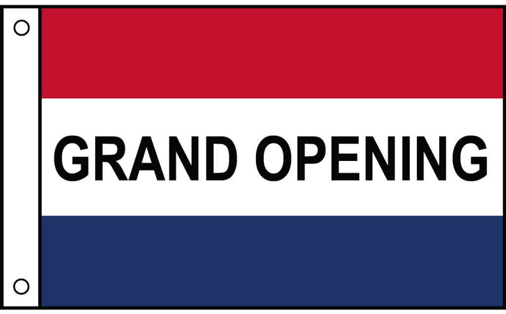 Grand Opening Flag