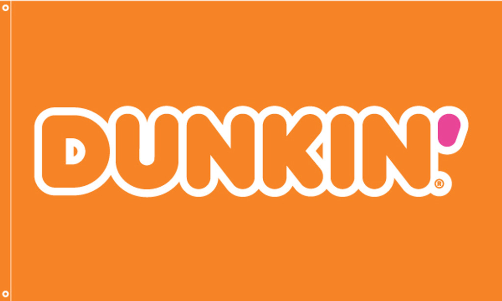 Dunkin' Flag Orange