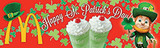 Custom St. Patrick's Day 3'x10' Banner 1