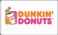 Dunkin' Donuts Flag White