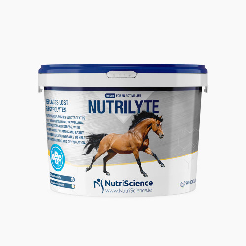 NutriLyte Equine replaces energy fast and can be used during, and immediately after, exercise.